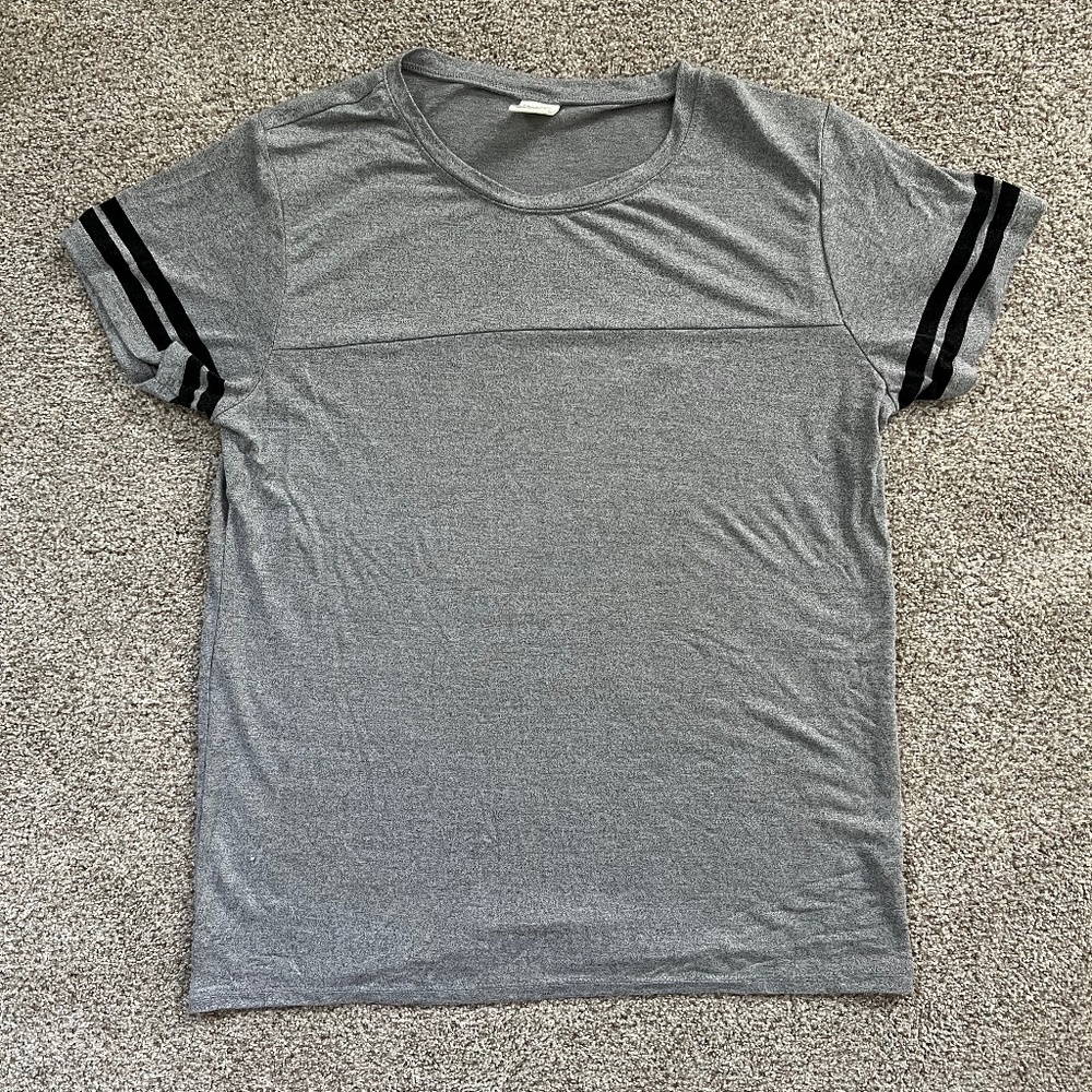 Grey Marled Tee